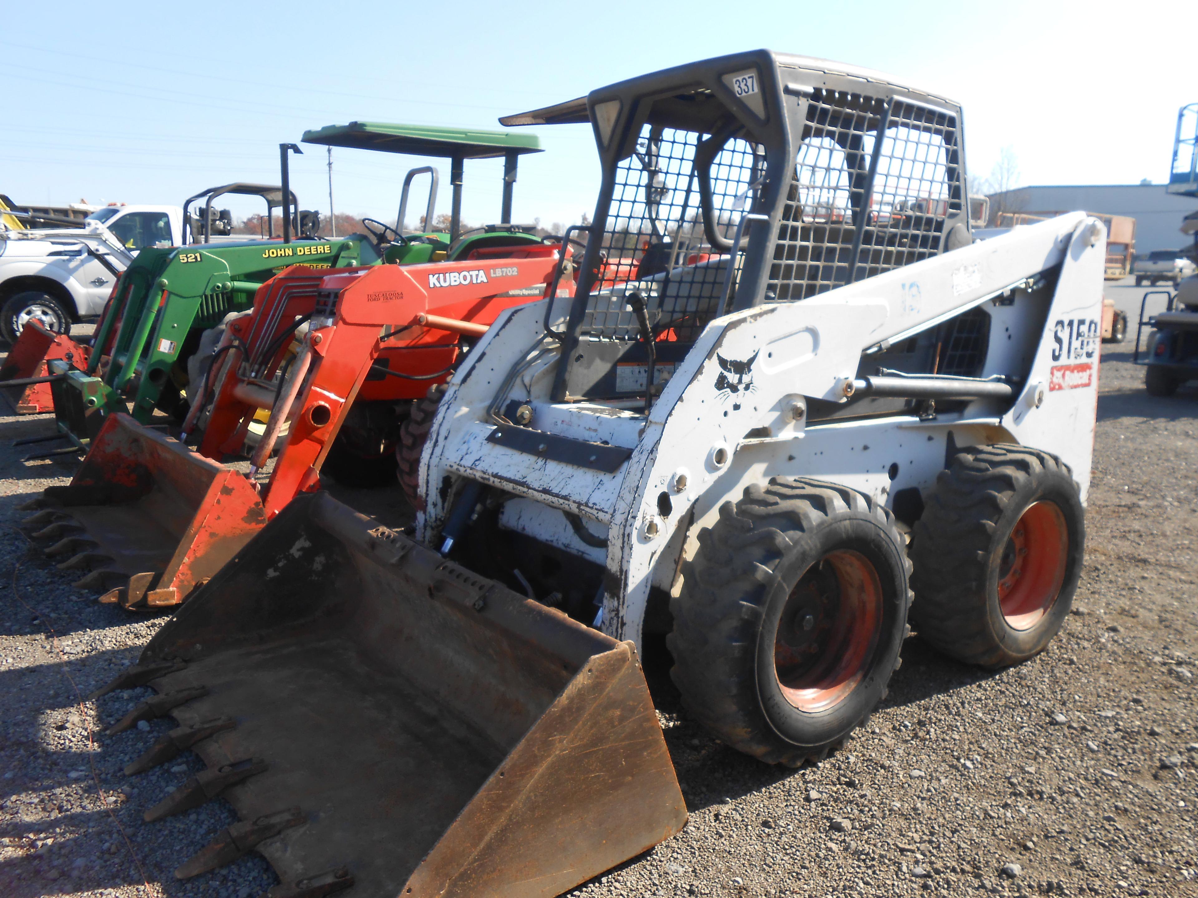 2007 BOBCAT S150 SSL W / BUCKET,REMOTE HYD W/ 3170 HOURS