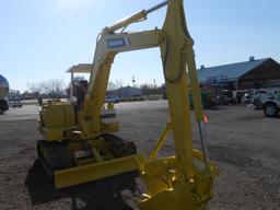1992 YANMAR B50 EXCAVATOR OROPS, FRONT BLADE, RUBBER TRACKS W/ QTY 2) BUCKE