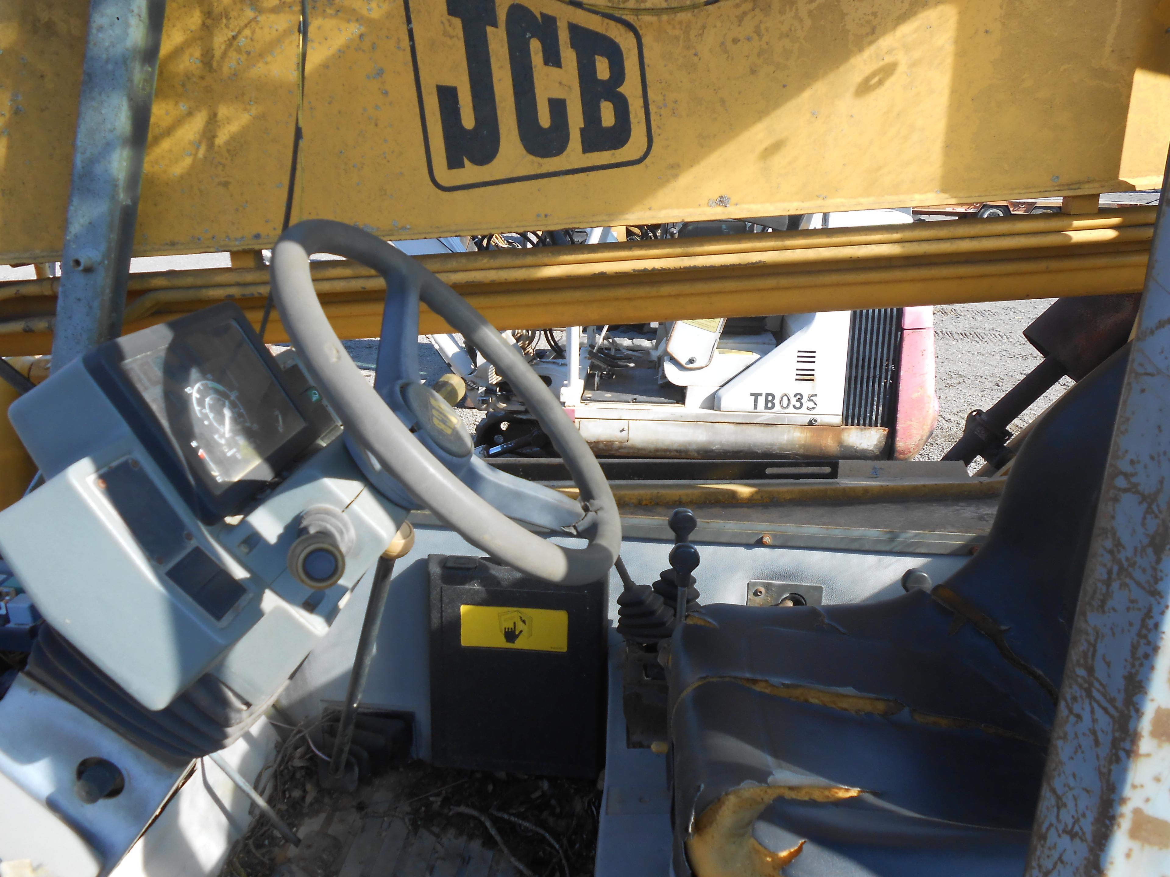 1998 JCB 506C TELESCOPIC BOOM FORKLIFT OROPS, 4WD, 6000LBS LIFT CAPACITY, 4