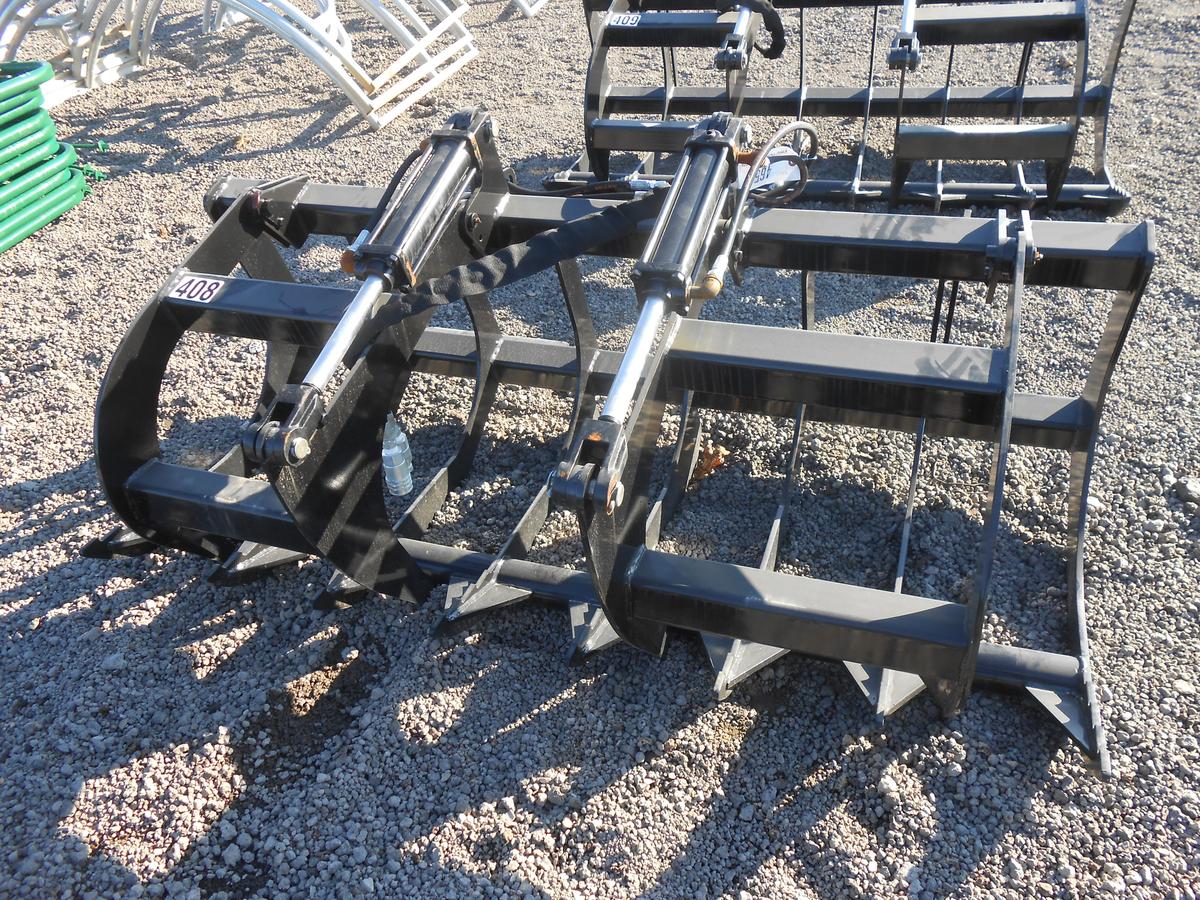 TRUBILT 66" GRAPPLE BUCKET (FITS SKID STEER LOADER)