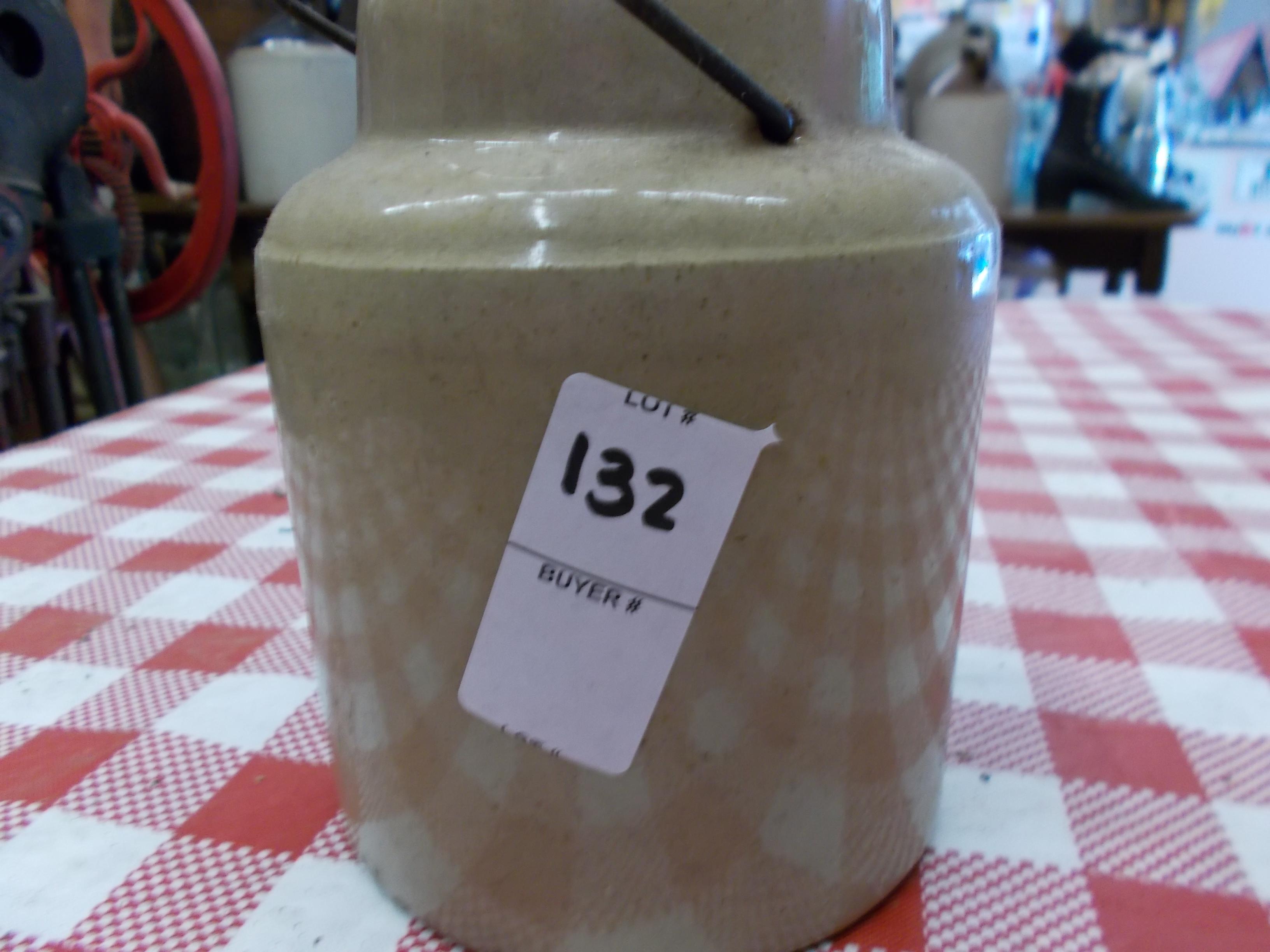 CROCK W/ HANDLE