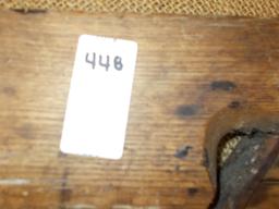 PRIMITIVE HANDMADE WOOD PLANER