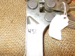 QTY 2) WOOD WORKING VICE GRIPS