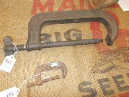 QTY 2) C CLAMPS