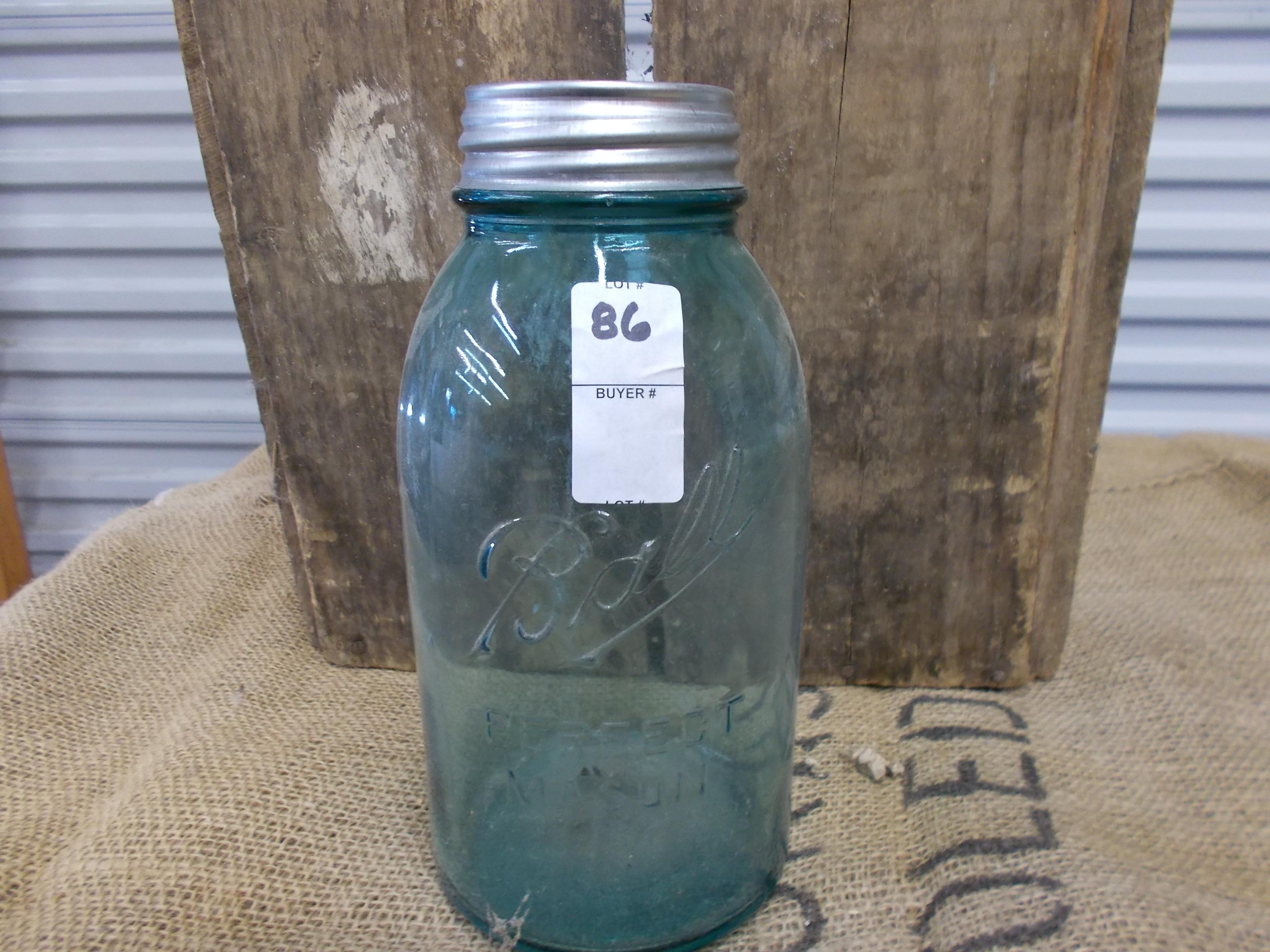 BALL 1/2 GALLON PERFECT MASON JAR W/ LID