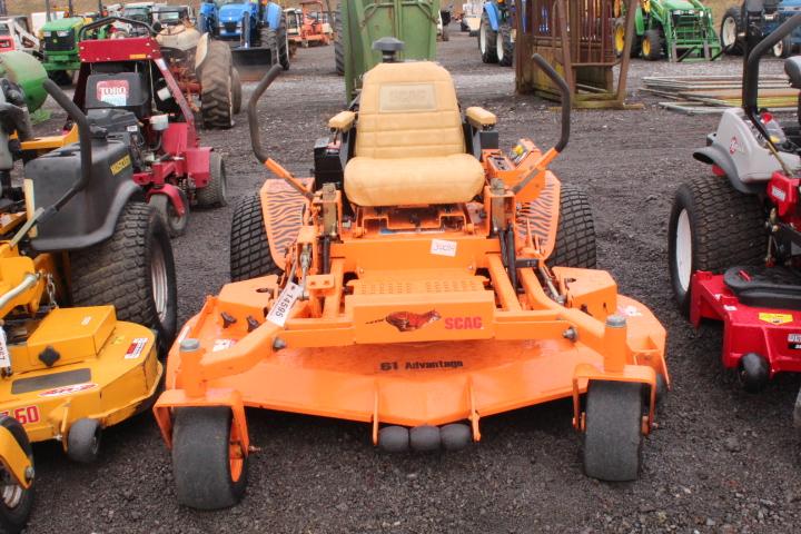SCAG TURF TIGER ZERO TURN MOWER