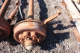 8 LUG AXLE W/ BRAKES