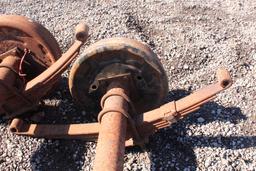 8 LUG AXLE W/ BRAKES