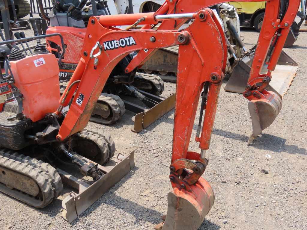 2013 KUBOTA K008-3 MINI EXCAVATOR