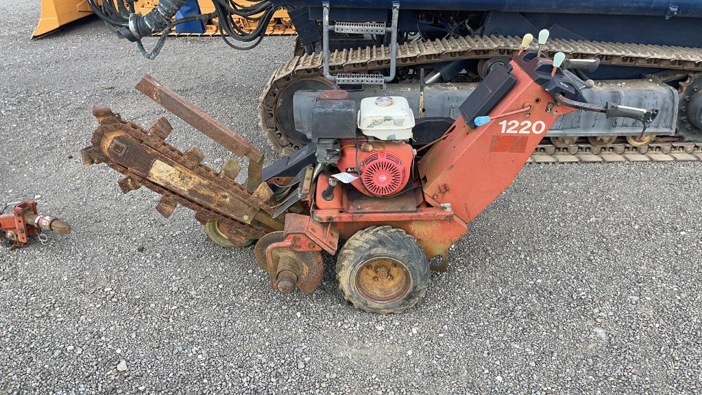 DITCH WITCH 1220 WALK BEHIND TRENCHER