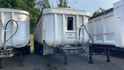 FRUEHAUF 32' TRI AXLE SEMI DUMP TRAILER
