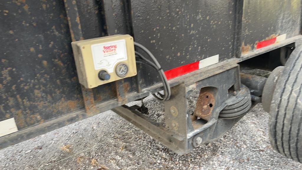 FRUEHAUF 32' TRI AXLE SEMI DUMP TRAILER