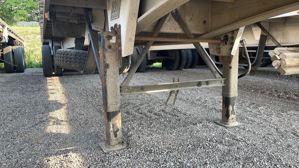 1989 EAST 45' SPREAD AXLE FLATBED SEMI TRAILER