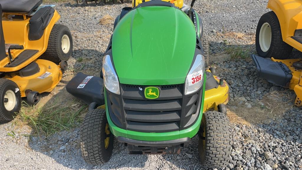 JOHN DEERE D140 RIDING MOWER