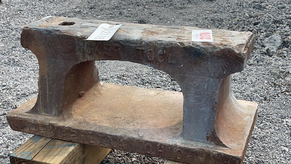 BECKER TOOL MARIETTA OHIO ANVIL