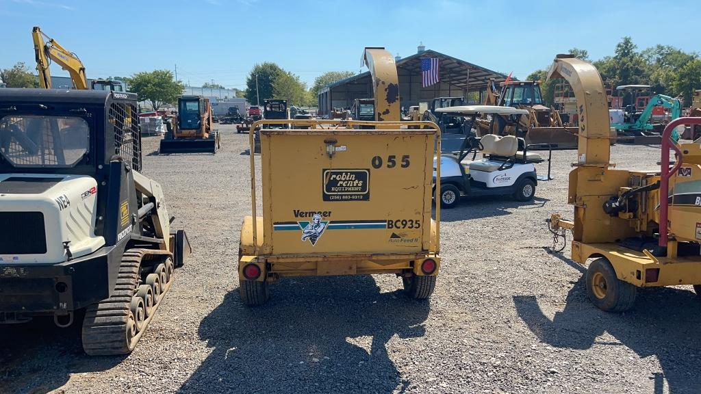 VERMEER BC935 TOWABLE WOOD CHIPPER