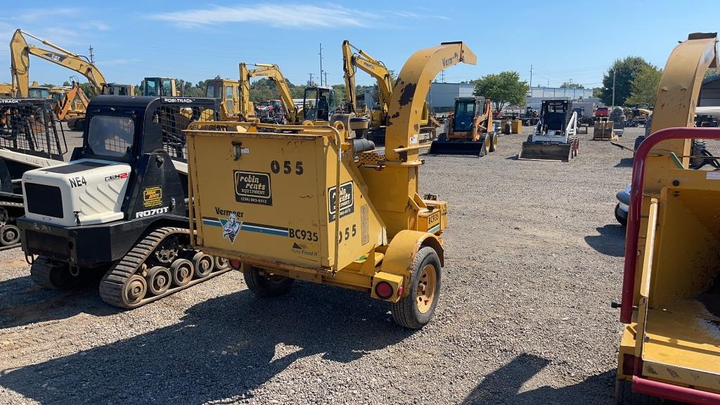 VERMEER BC935 TOWABLE WOOD CHIPPER