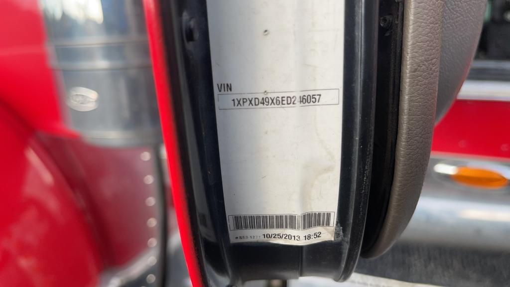 2014 PETERBILT 389 EXHD TANDEM AXLE ROAD TRACTOR