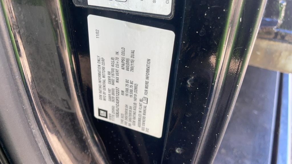 2003 CHEVY C6500 ROLLBACK TRUCK