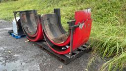 QTY 2) DOUBLE HUMP FENDERS