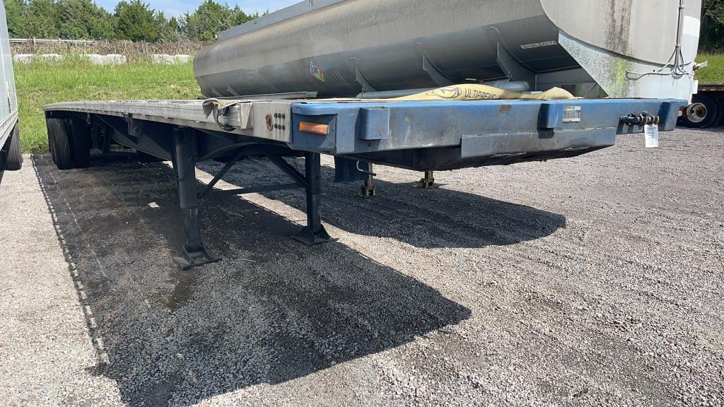 1996 UTILITY 48' FLATBED SEMI TRAILER