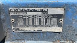 1996 UTILITY 48' FLATBED SEMI TRAILER