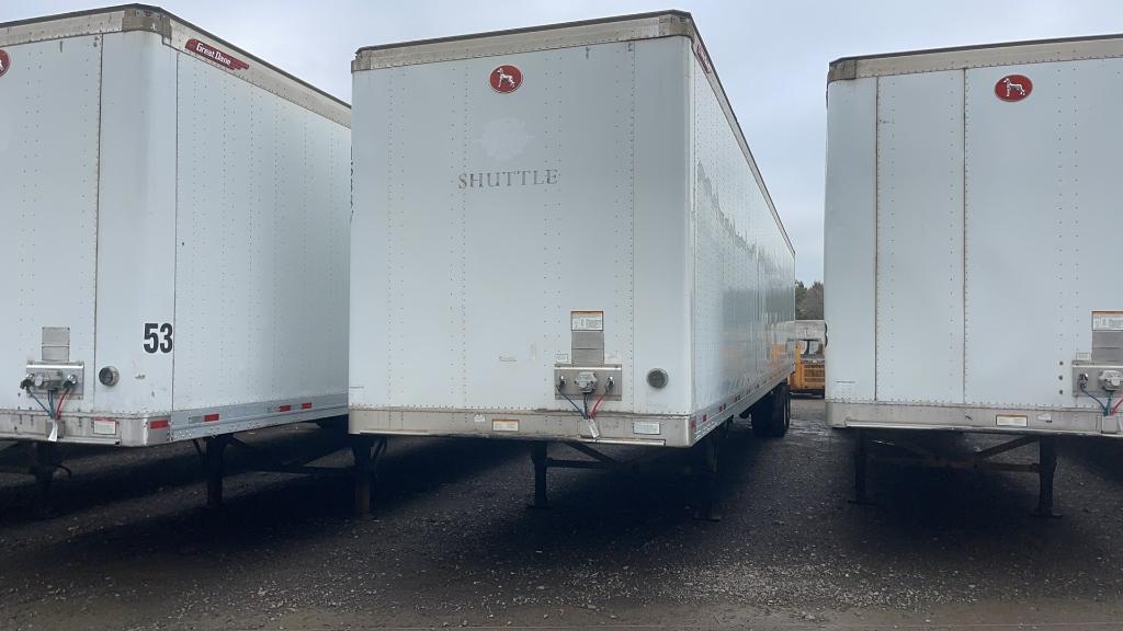 2015 GREAT DANE 53' SEMI DRY VAN TRAILER