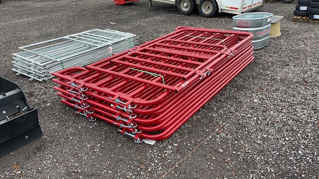 QTY 10) UNUSED 10' CORRAL PANELS