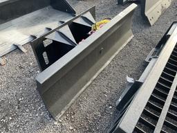 UNUSED SKID STEER GRADER BLADE