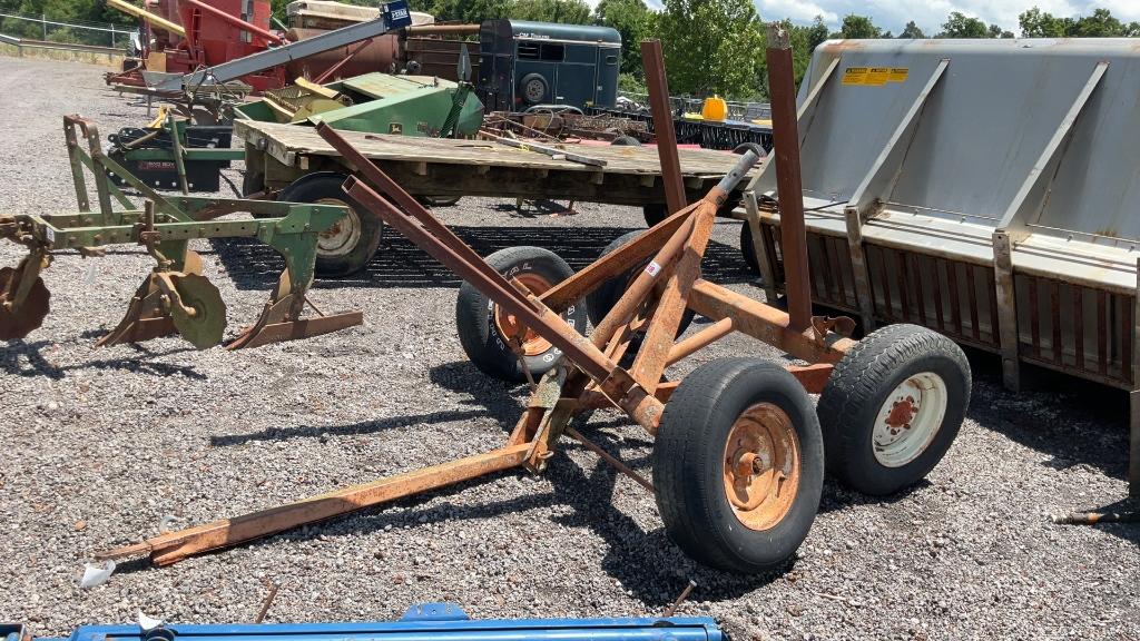 FRONT AND REAR AXLE FOR HAY WAGON