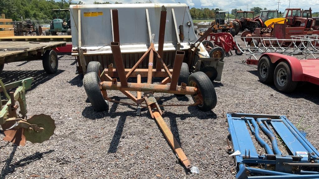 FRONT AND REAR AXLE FOR HAY WAGON