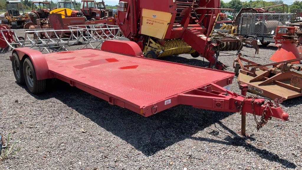 18' BUMPER PULL CAR HAULER TRAILER