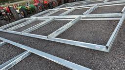8TX 24WX 26L BUILDING FRAME W/ TRUSSES