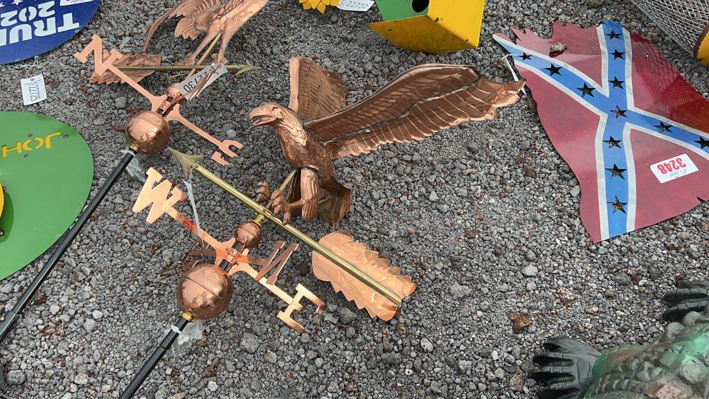 METAL WEATHER VAIN EAGLE