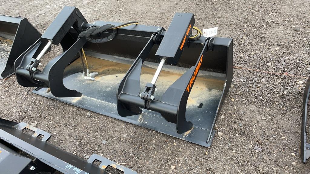 UNUSED TRUBILT 72" 2 CYLIINDER GRAPPLE BUCKET