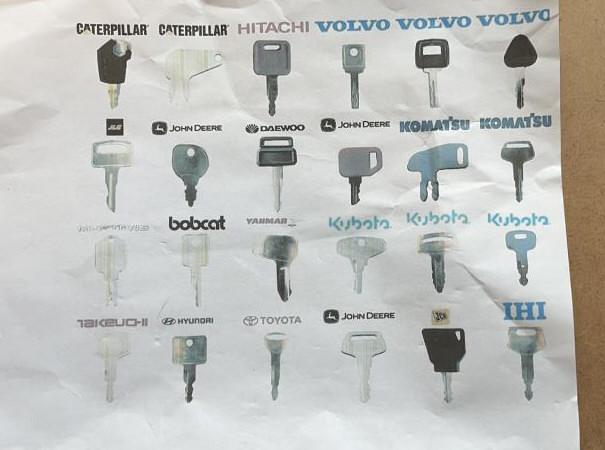 QTY 2) MASTER EQUIPMENT KEY SET