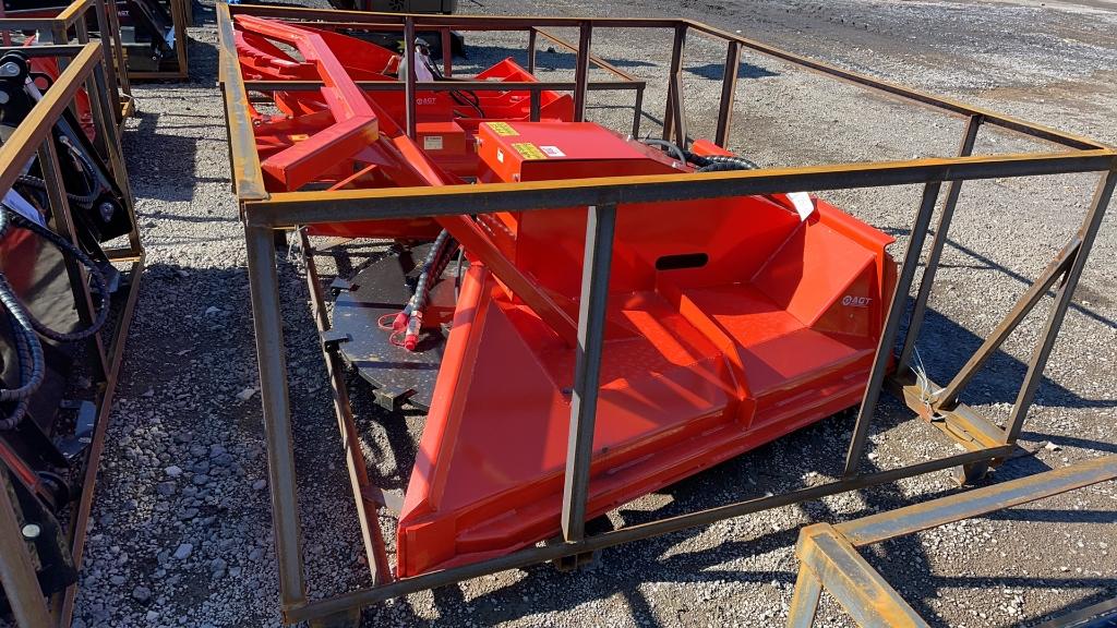 UNUSED TOPCAT 60" SKID STEER DISC MULCHER