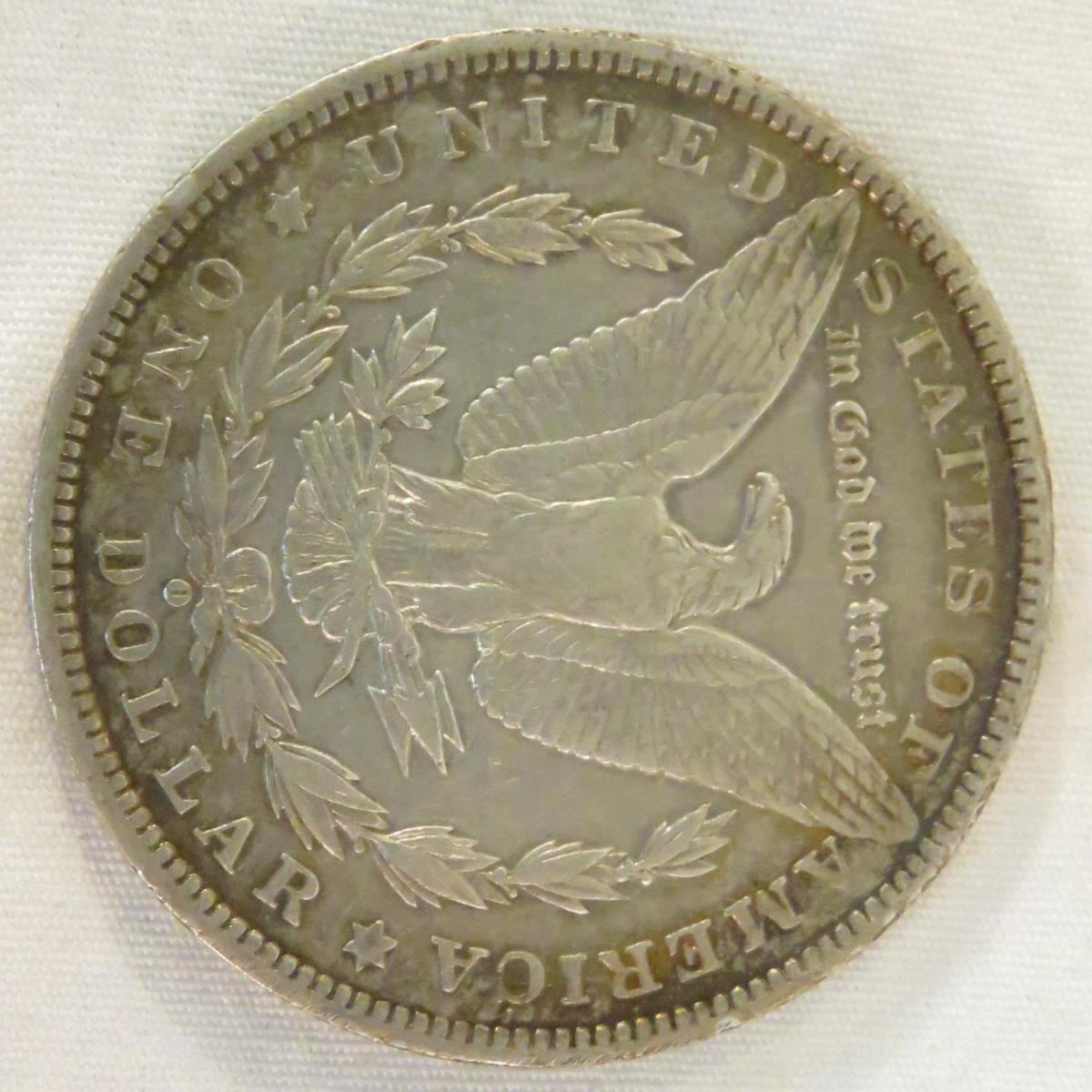 1889 O Morgan Silver Dollar