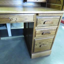 Vintage Oak Roll top Desk