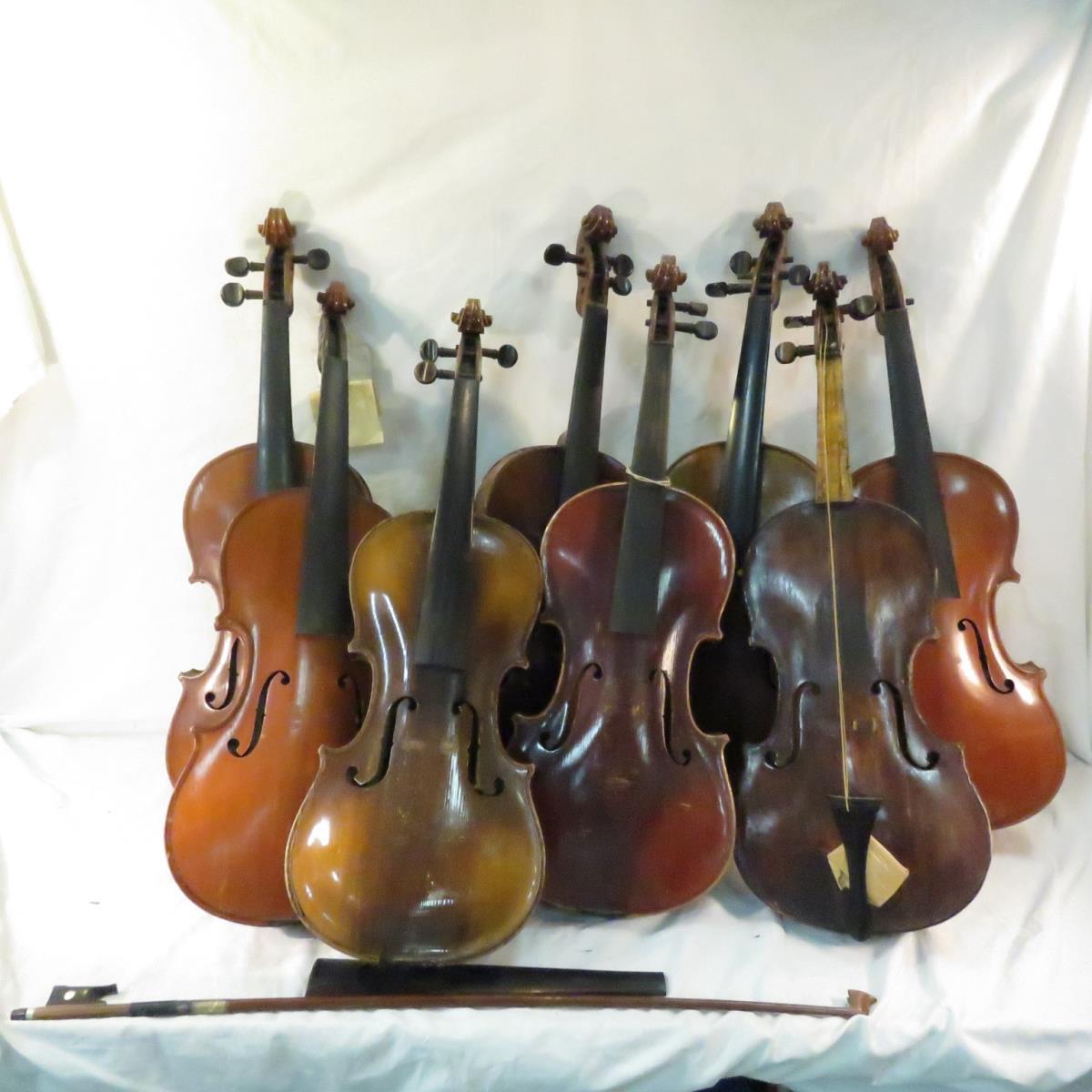 8 violins- need some parts or repair