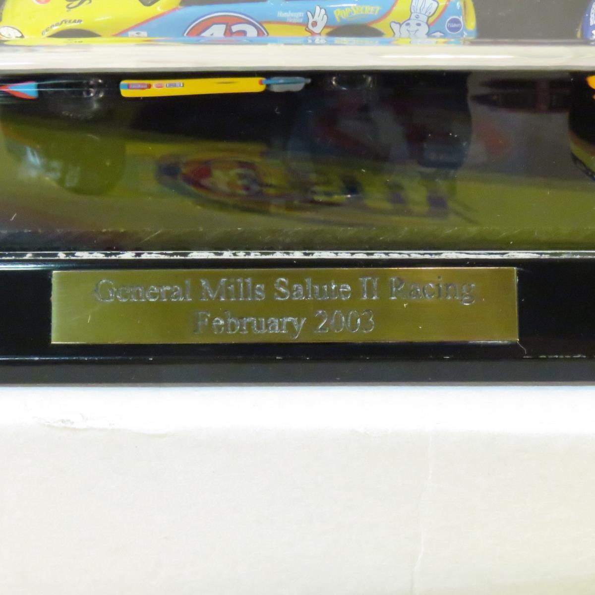 Richard Petty signed General Mills car display