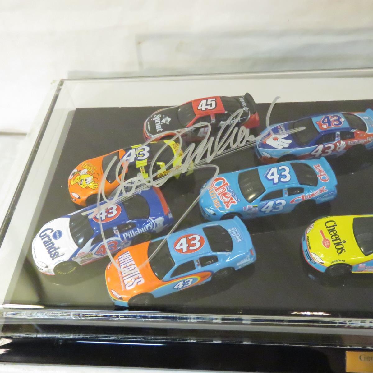 Richard Petty signed General Mills car display