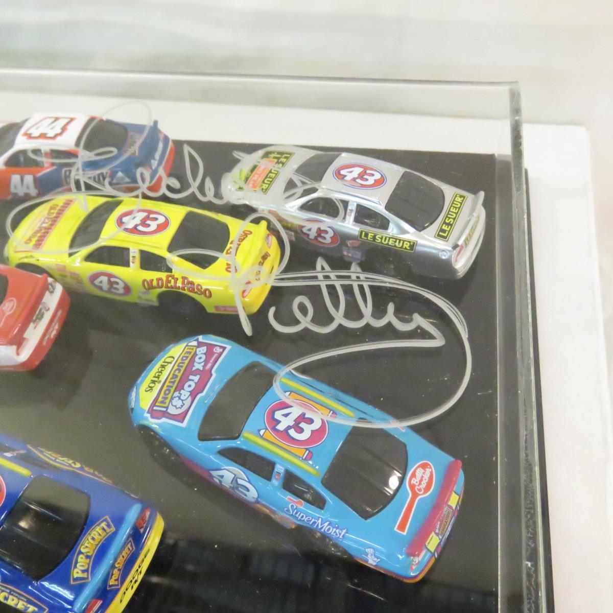 Richard Petty signed General Mills car display