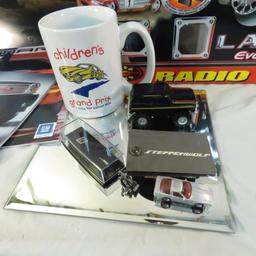 2 RC Cars NIB, advertising pamphlets and pieces
