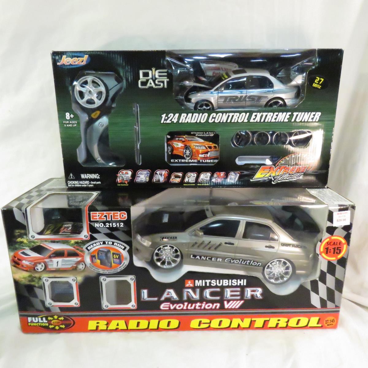 2 RC Cars NIB, advertising pamphlets and pieces