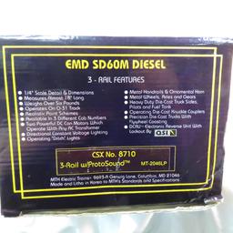 MTH EMD SD60M in Diesel Engine with box