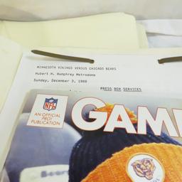 7 Vikings Press only packets 1980's