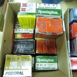 Ammunition: 650+ rds 12 GA, 40+ rds 410, & 12 20GA