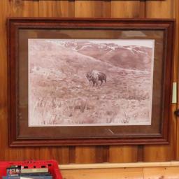 2 Framed Frederic Remington Prints