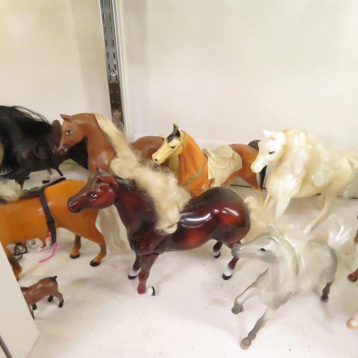 Toy horse collection